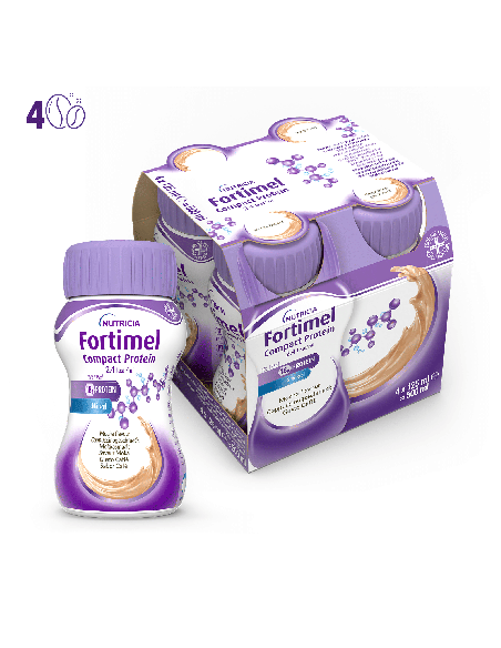 FORTIMEL COMPACT PROTEIN CAFFE' 4 BOTTIGLIE DA 125 ML
