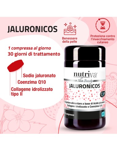 NUTRIVA JALURONICOS 30 COMPRESSE