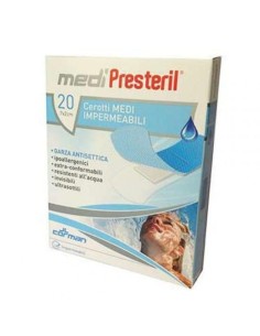 CEROTTI ASSORTITI MEDIPRESTERIL IMPERMEABILI 20 PEZZI