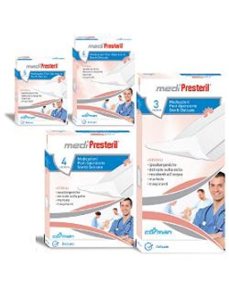 MEDICAZIONE POST OPERATORIA MEDIPRESTERIL DELICATA TNT 10X25CM 3 PEZZI