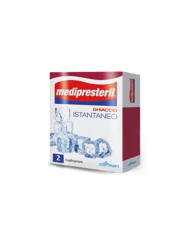 GHIACCIO ISTANTANEO MEDIPRESTERIL 2 BUSTE IN ASTUCCIO