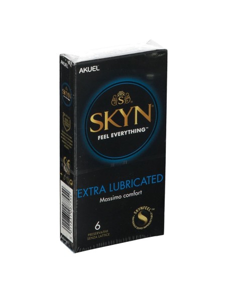 PROFILATTICO SKYN EXTRA LUBRIFICATO 6 PEZZI