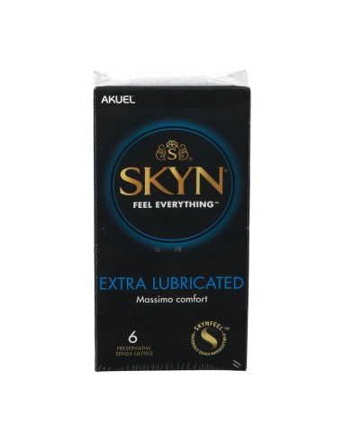 PROFILATTICO SKYN EXTRA LUBRIFICATO 6 PEZZI