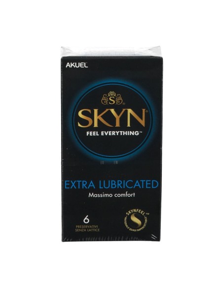 PROFILATTICO SKYN EXTRA LUBRIFICATO 6 PEZZI