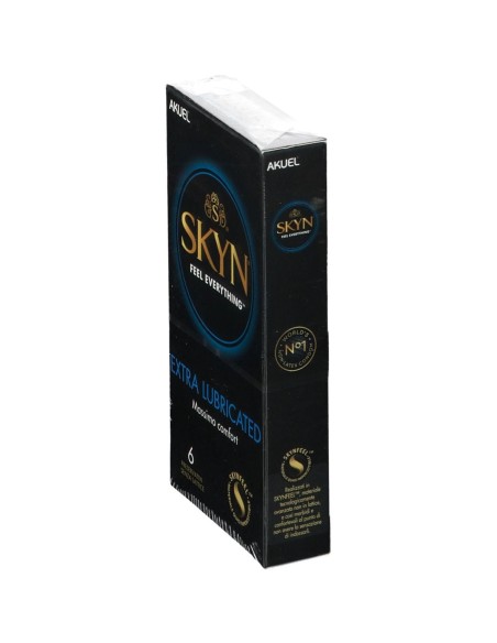 PROFILATTICO SKYN EXTRA LUBRIFICATO 6 PEZZI