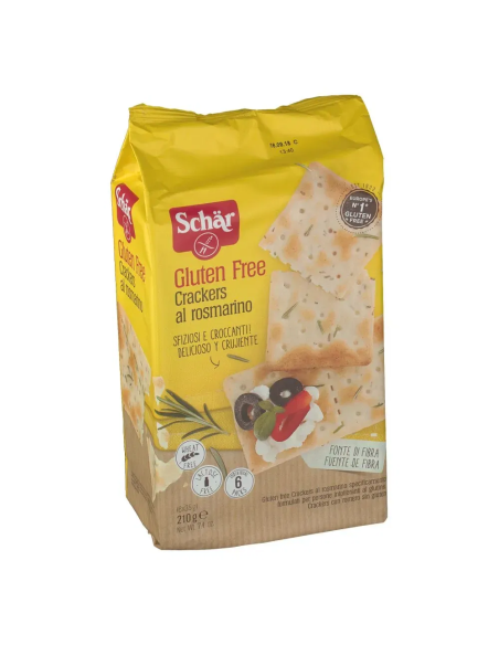 SCHAR CRACKERS AL ROSMARINO 6 CONFEZIONI DA 35 G