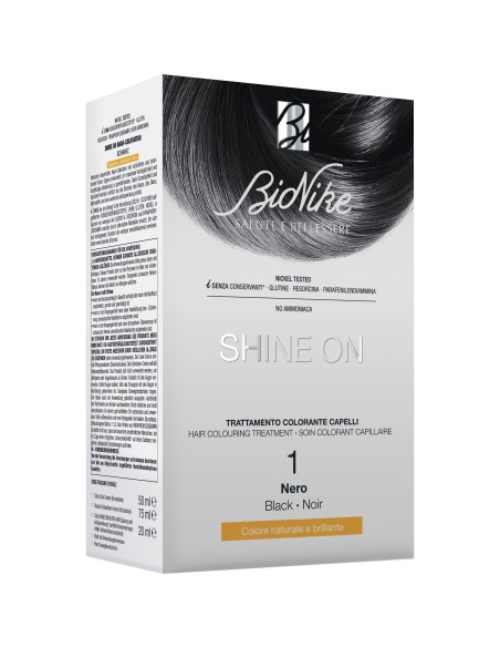 BIONIKE SHINE ON COLORE CAPELLI NERO 1