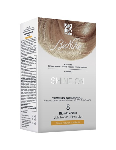 BIONIKE SHINE ON CAPELLI BIONDO CHIARO 8