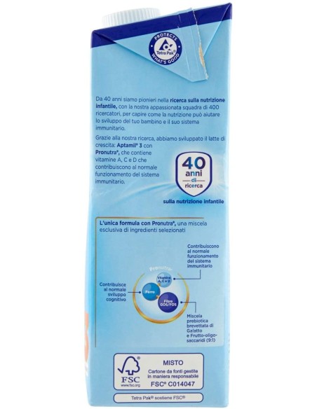 APTAMIL 3 LATTE CRESCITA 1000 ML