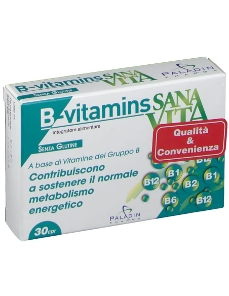 SANAVITA BVITAMINS 30 COMPRESSE