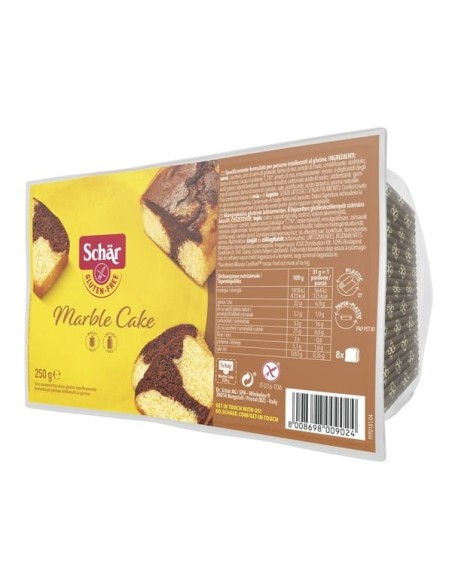 SCHAR MARBLE CAKE SENZA LATTOSIO 250 G