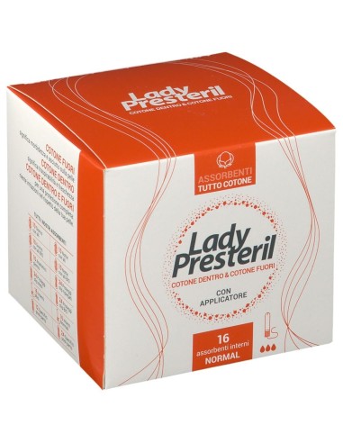 LADY PRESTERIL ASSORBENTI INTERNI NORMAL 16 PEZZI