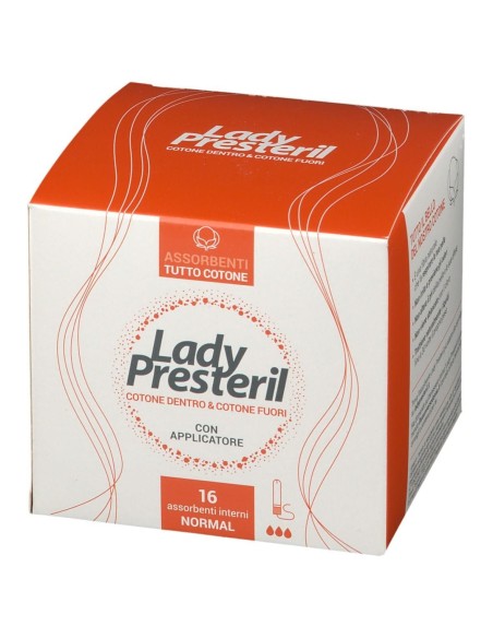 LADY PRESTERIL ASSORBENTI INTERNI NORMAL 16 PEZZI