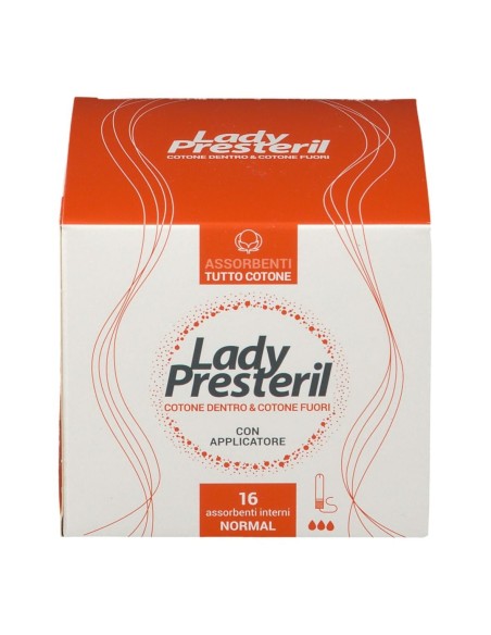 LADY PRESTERIL ASSORBENTI INTERNI NORMAL 16 PEZZI