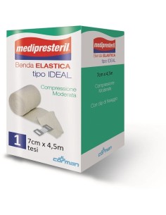 BENDA ELASTICA MEDIPRESTERIL IDEAL CM7X45MT