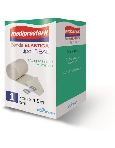 BENDA ELASTICA MEDIPRESTERIL IDEAL CM7X45MT