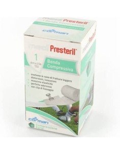 BENDA MEDIPRESTERIL COMPRESSIONE FORTE M4,5X8CM TESI