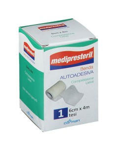 BENDA ADESIVA MEDIPRESTERIL 6X400CM