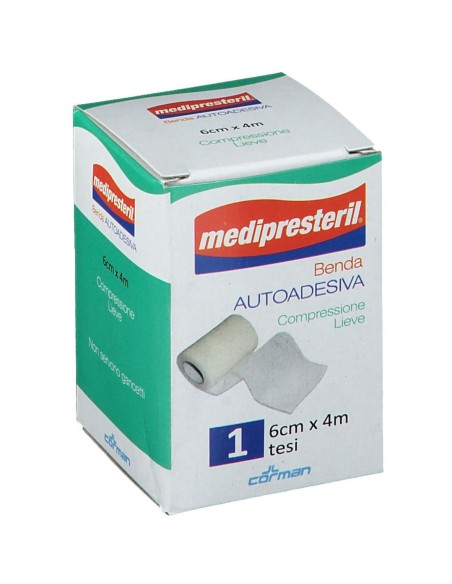BENDA ADESIVA MEDIPRESTERIL 6X400CM