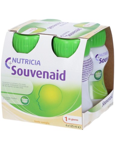 SOUVENAID VANIGLIA CLUSTER 4 X 125 ML