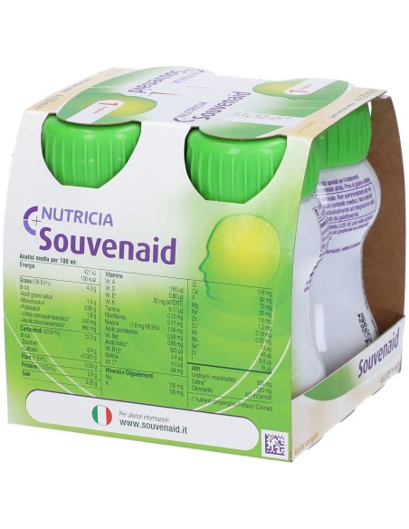 SOUVENAID VANIGLIA CLUSTER 4 X 125 ML
