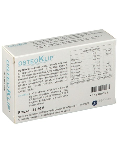 OSTEOKLIP 30 COMPRESSE ASTUCCIO 27 G