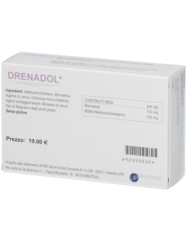 DRENADOL 30 COMPRESSE ASTUCCIO 30 G