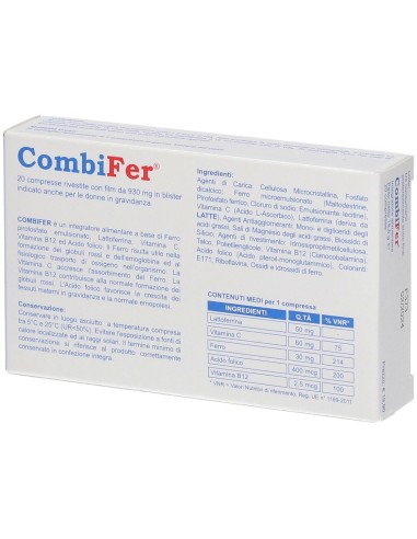 COMBIFER 20 COMPRESSE