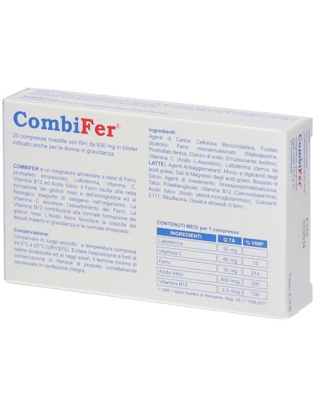 COMBIFER 20 COMPRESSE