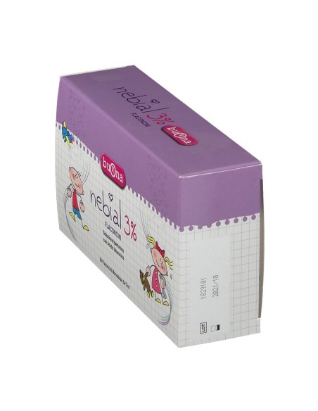 NEBIAL FLACONCINI SOLUZIONE SALINA IPERTONICA DI SODIO CLORURO AL 3% CON ACIDO IALURONICO 20X5 ML