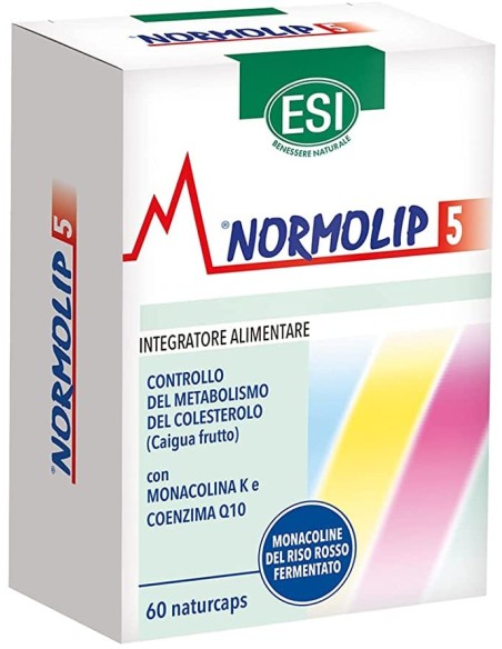 ESI NORMOLIP 5 60 CAPSULE
