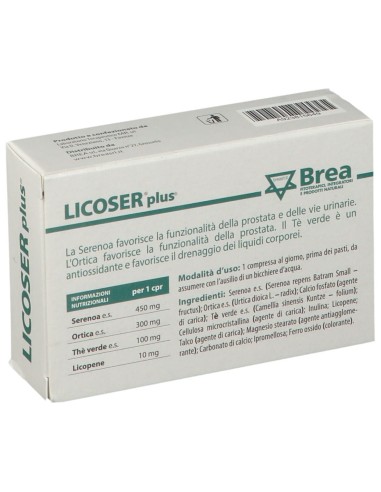 LICOSER PLUS 30 COMPRESSE