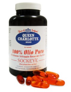 OLIO PURO SALMONE SELVAGGIO ROSSO 120 CAPSULE