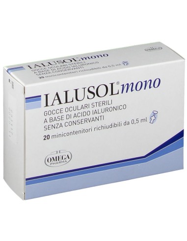 IALUSOL MONO GOCCE OCULARI 20 FLACONCINI 0,5 ML