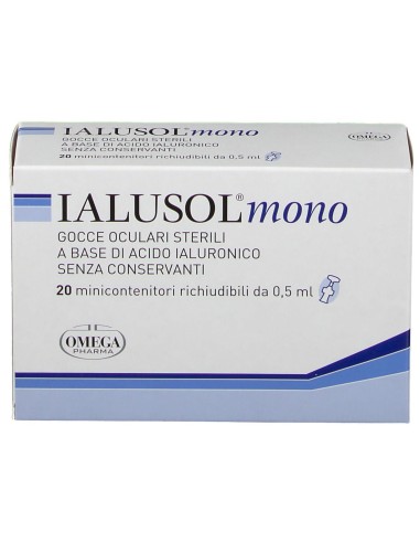 IALUSOL MONO GOCCE OCULARI 20 FLACONCINI 0,5 ML
