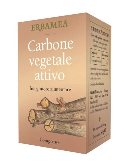 CARBONE VEGETALE ATTIVO 100 CAPSULE