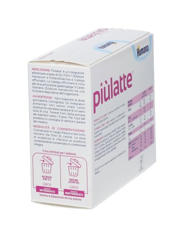 PIULATTE HUMANA 14 BUSTE