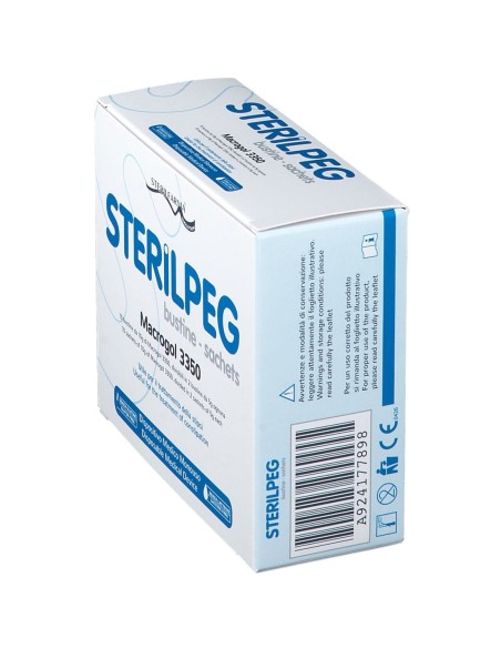 STERILPEG MACROGOL 3350 10 BUSTINE BIPARTITE 10 G