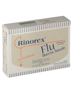 RINOREX FLU DOCCIA NASALE 10 FLACONCINI 10 ML
