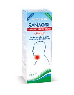 SANAGOL SPRAY ERISIMO SENZA ALCOOL 20 ML