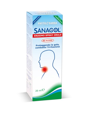 SANAGOL SPRAY ERISIMO SENZA ALCOOL 20 ML