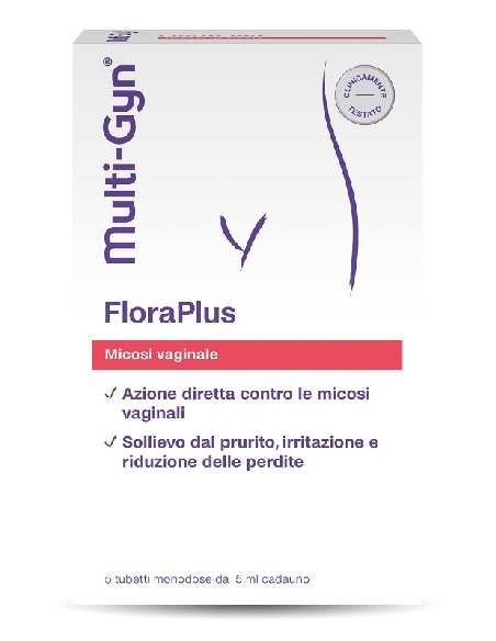 FLORAPLUS MULTI-GYN CANDIDOSI VAGINALE 5 TUBETTI X 5 ML
