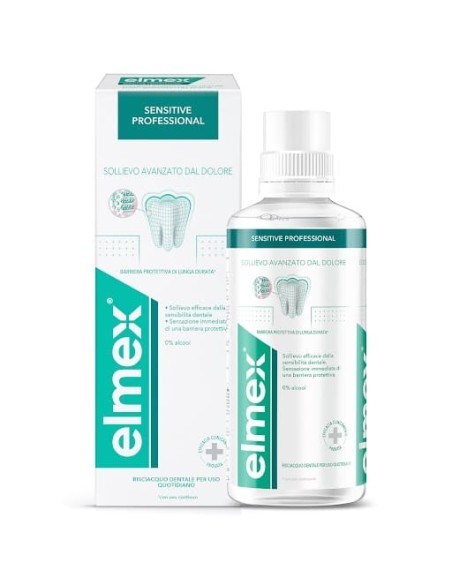 elmex collutorio Sensitive Professional denti sensibili 400 ml