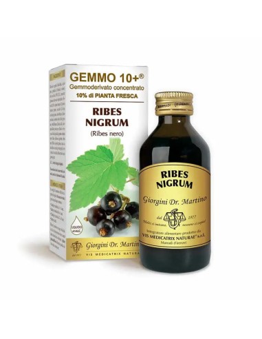 GEMMO 10+ RIBES NERO 200 ML LIQUIDO ANALCOLICO