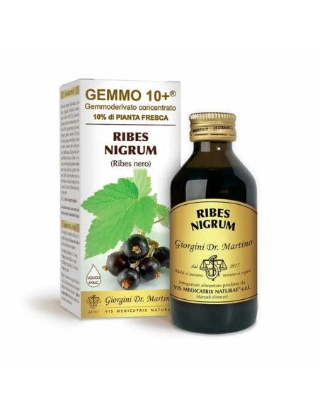 GEMMO 10+ RIBES NERO 200 ML LIQUIDO ANALCOLICO