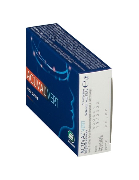 ACUVAL VERT 20 COMPRESSE
