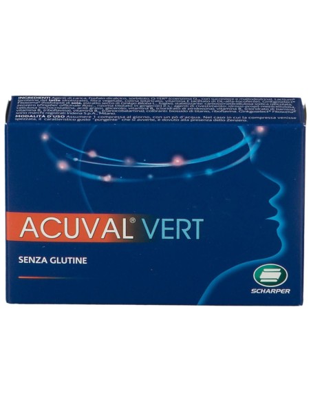 ACUVAL VERT 20 COMPRESSE