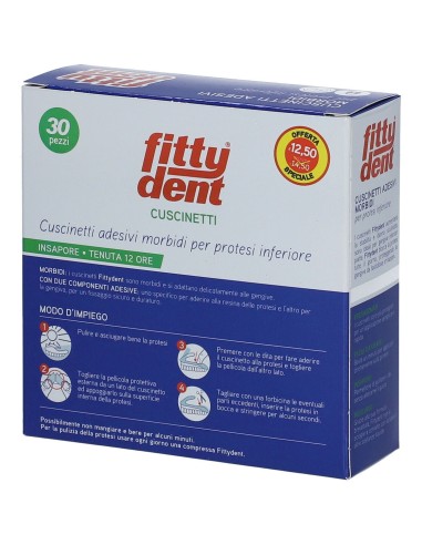 FITTYDENT CUSCINETTI MORBIDI 30 PEZZI OFFERTA SPECIALE