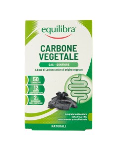 EQUILIBRA CARBONE VEGETALE 50 COMPRESSE
