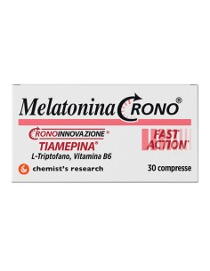 MELATONINA CRONO 1MG TIAMEPINA 30 COMPRESSE